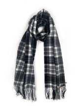 Load image into Gallery viewer, Scarf - Black/White