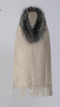 Load image into Gallery viewer, Natural Beige with Detachable Stole
