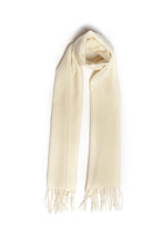 Load image into Gallery viewer, Natural White Scarf (Ariun Collection)