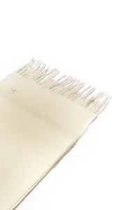 Natural White Scarf (Ariun Collection)